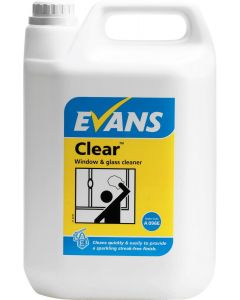 Evans Clear Glass Cleaner 5L