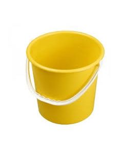 Yellow Hygiene Bucket 9L