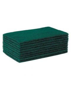Green Scourers (Pack of 10)