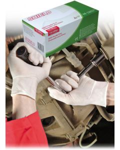 Disposable Latex Gloves Box of 100