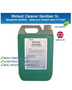 Wetsuit / Drysuit Cleaner Sanitiser 5L - Eucalyptus Neoprene Wash