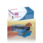 Disposable Powder Free Vinyl Gloves Blue - Box of 100